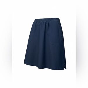 Skort Vintage Cathy Daniel’s Classic Pull On Navy  w Pockets Woman’s Size XL NWT